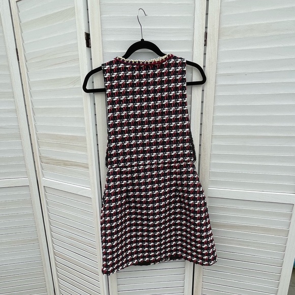 Zara S Thick Tweed Dress - Picture 4 of 8